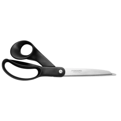 Imagen de Fiskars Tijeras Hardware con muesca para corte de alambre, Longitud: 25 cm, Hoja acero inoxidable/Mangos Plástico, Negro, 1020478