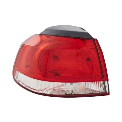 Imagen de HELLA 2SD 009 922 091 Piloto trasero izquierda Parte exterior W16W, WY21W 12 Rojo, blanco con lámpara portalámparas VOLKSWAGEN: GOLF 6