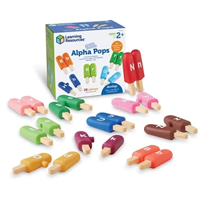 Imagen de Learning Resources Polos de letras Alpha Pops Smart Snacks