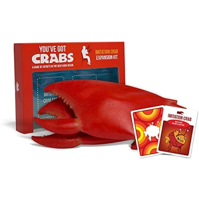 Imagen de Exploding Kittens You&#039;ve Got Crabs: Imitation Crab Expansion Pack by Card Games for Adults Teens &amp; Kids Fun Family
