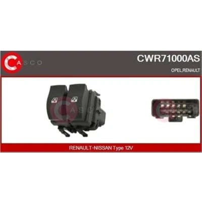 Imagen de CASCO CWR71000AS Interruptor, elevalunas lado del conductor RENAULT: MEGANE 2, TRAFIC 2 Kasten