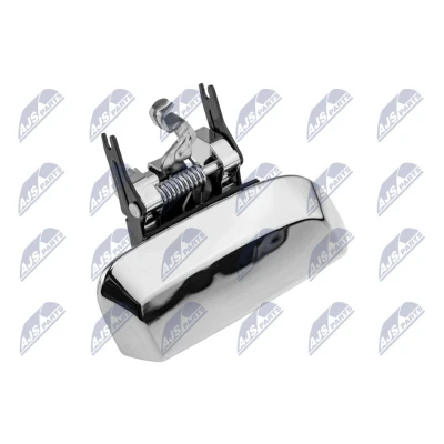 Imagen de NTY EZC NS 023 Manecilla de Puerta Atrás izquierda plateado