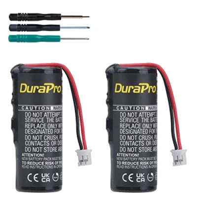 Imagen de DuraPro 2 x 2000 mAh Batería lis1441 lip1450 compatible con Sony PS3 / PS4 Move Motion Playstation Controller CECH Z
