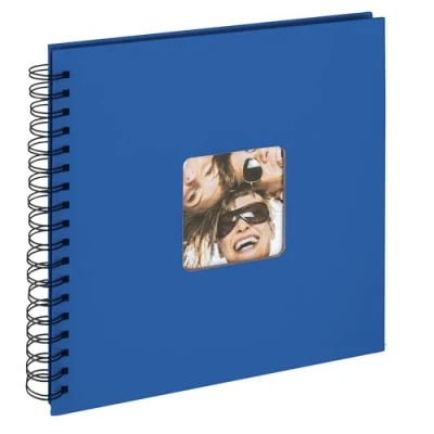 Imagen de walther design SA 108 Z Álbum de fotos 26 x 25 cm, álbum espiral, color azul real