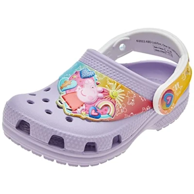 Imagen de Crocs Cls Fl I Am Peppa Pig Clog T Obstrucción Unisex Niño,Lavender,20/21 EU