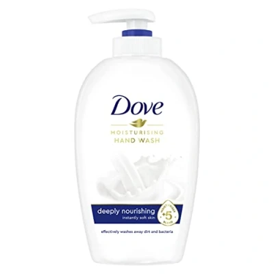 Imagen de Dove Soin des mains Savon Lavant Antibactérien Beurre de Karité &amp; Vanille, Pour douces et hydratées 250ml