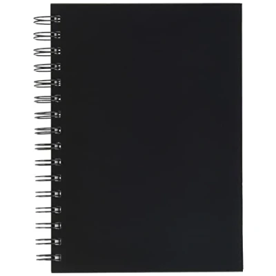 Imagen de Honsell Cuaderno de bocetos con Espiral y Tapa Dura DIN A5, Formato Vertical, 100 Hojas, 110 g/m², Papel Dibujo Puro, borrado, sin ácidos Resistente al envejecimiento, Negro Blanco