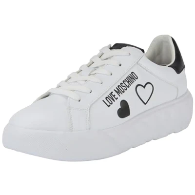 Imagen de Love Moschino Ja15904g0hia110a, Zapatillas Mujer, Blanco, 37 EU