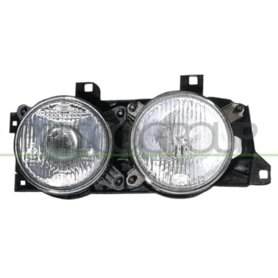 Imagen de PRASCO BM0424903 Faros derecha H1/H1 Faro doble sin servomotor para reg. alcance luces