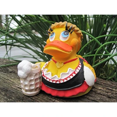 Imagen de Lanco Pato de Goma. Babaro. 100% látex natural. Ideal para regalo.