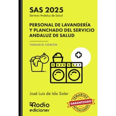 Imagen de Personal de Lavandería y Planchado del Servicio Andaluz Salud. Temario Común. SAS 2025