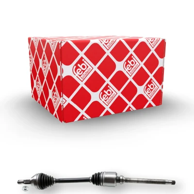 Imagen de FEBI BILSTEIN 182857 Árbol de transmisión Eje delantero, derecha con tuerca PEUGEOT: Boxer Furgón, Bus, CITROËN: Jumper II Furgón
