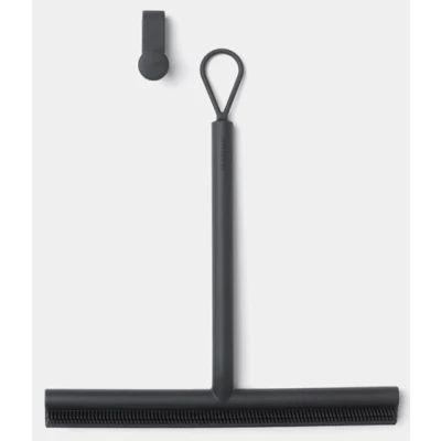 Imagen de Brabantia Renew Collection Rasqueta limpiacristales para Ducha, Gris Oscuro, One Size