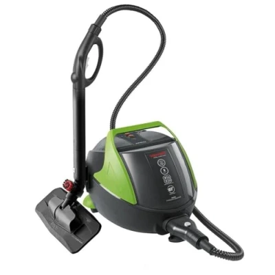 Imagen de Limpiador de vapor Polti Vaporetto Pro 95 Turbo Flexi, 1.3 l, 1100 W, 5 bares, Negro y Verde