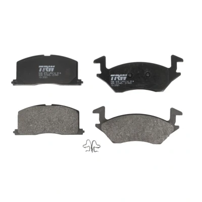 Imagen de TRW GDB878 Juego de pastillas freno no preparado para indicador desgaste con accesorios TOYOTA: Starlet V Hatchback, IV Hatchback