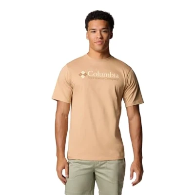 Imagen de Columbia CSC Basic Logo Short Sleeve, Camiseta De Manga Corta para Hombre, Sage Leaf/Canteen Talla XL