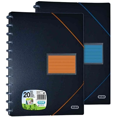 Imagen de Elba 400008902 Carpeta con gomas, 20 fundas A4