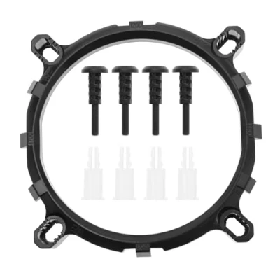 Imagen de eMagTech Kit de montaje para enfriador CPU compatible con Intel Socket LGA1700 1200 775 1150 1151 1155 1156 Componentes ordenador Escritorio, Negro