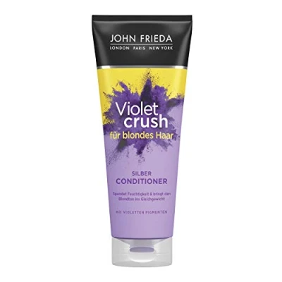 Imagen de John Frieda Violet Crush Silver Acondicionador Contenido: 250 ml Para cabello rubio Equilibra el tono
