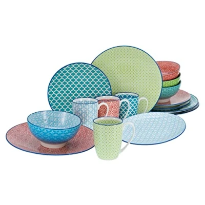 Imagen de Creatable 17362 Vajilla de 16 piezas, multicolor