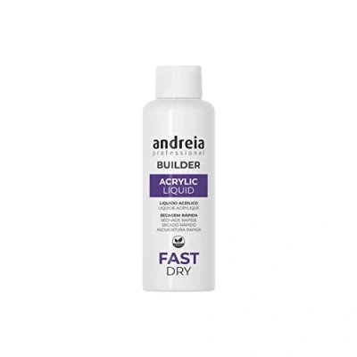 Imagen de Tratamiento para las Uñas Professional Builder Acrylic Liquid Fast Dry Andreia (100 ml)