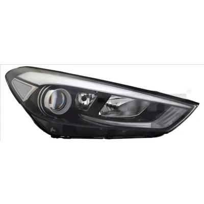 Imagen de TYC 20 15397 16 2 Faros derecha H7/H7, LED para circulación por la sin electromotor, con HYUNDAI: Tucson