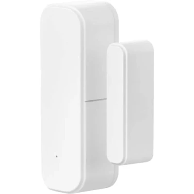 Imagen de Hama Contact Puerta/Ventana WiFi Conectado (para puertas/ventanas/garajes, Zigbee, Compatible con Control de voz a través Amazon Alexa/Google Assistant o Apple Siri), Blanco