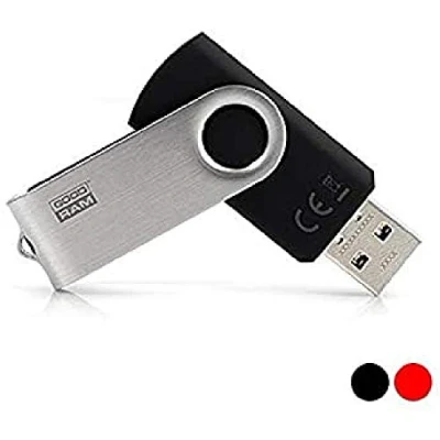 Imagen de Goodram UTS3 Unidad Flash USB 16 GB Tipo A 3.0 (3.1 Gen 1) Rojo Memoria (16 GB, A, 1), 60 MB/s, Girar, Rojo)