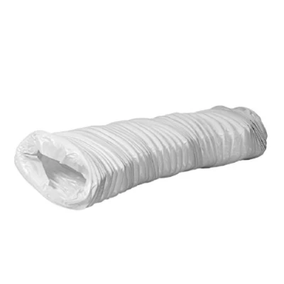 Imagen de 110x55mm Conducto de Aire Flexible para Campana Extractora, Acondicionado, Extractor, Secadora Manguera Escape 6m Conductos Ventilación PVC