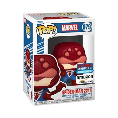 Imagen de Funko Pop! Marvel: Year of The Spider Spiderman 2211 Marvel Comics Cómics Exclusiva Amazon Figura de Vinilo Coleccionable Idea Regalo Mercancia Oficial Comic Books Fans