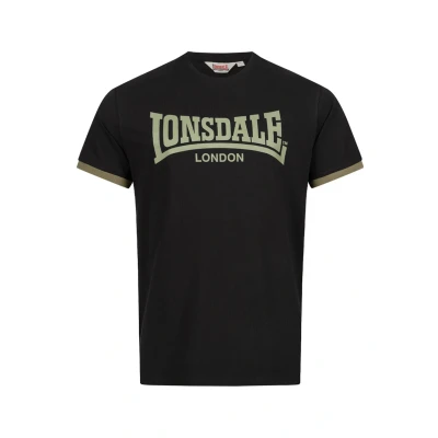 Imagen de Lonsdale Camiseta estampada Black Olive, Hombre, Talla: XL, olive