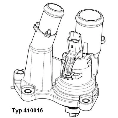 Imagen de WAHLER 410016.98D Termostato, refrigerante 98 con juntas FORD: Focus 2, C Max, 2 Limousine