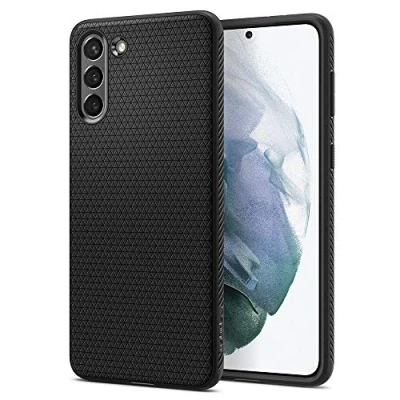 Imagen de Spigen Rugged TPU Back Cover Black Samsung Galaxy S21
