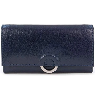 Imagen de RFID Catwalk Collection Odette Cartera Cuero Azul