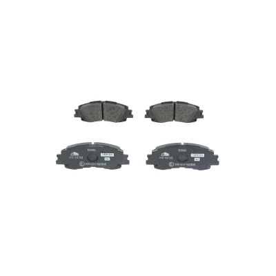 Imagen de ATE 13.0460 5560.2 Juego de pastillas freno no preparado para indicador desgaste, excl. contacto avisador desgaste TOYOTA: Yaris IV