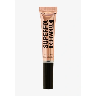 Imagen de Revolution Superfix Brow Glue, Gel Fijador de Cejas Larga Duración con Vitamina E y Aceite Ricino, Vegano Libre Crueldad, 8ml