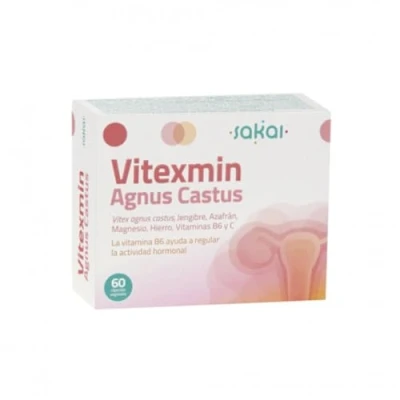 Imagen de Sakai Vitexmin Agnus Castus 60 Cap 200 g