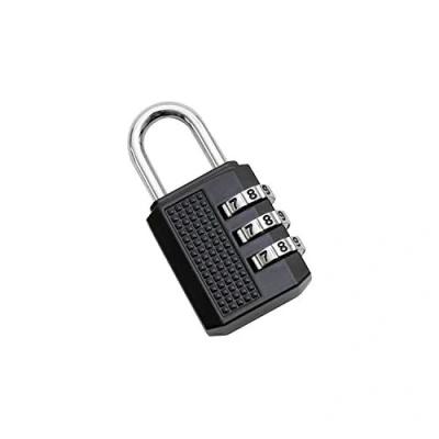 Imagen de HMF 3506 02 Candado de combinación 3 dígitos 5 x 1 cm Negro