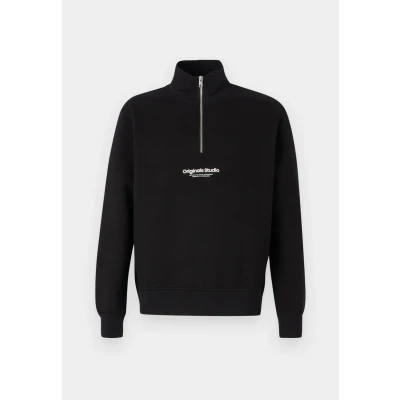 Imagen de Jack &amp; Jones Jorvesterbro Quarter Sudadera, Hombre, Talla: Medium, Black