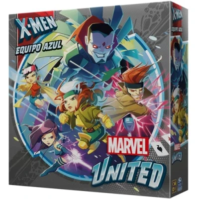 Imagen de CMON Marvel United X Men: Equipo Azul Expansión Juego Cooperativo para Adultos y Familias a Partir De 14 Años 1 5 Jugadores 40 Minutos por Partida Español