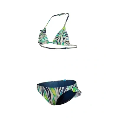 Imagen de Arena Girls Water Print Bikini Triangle, Dos Piezas Chicas, Zebra,