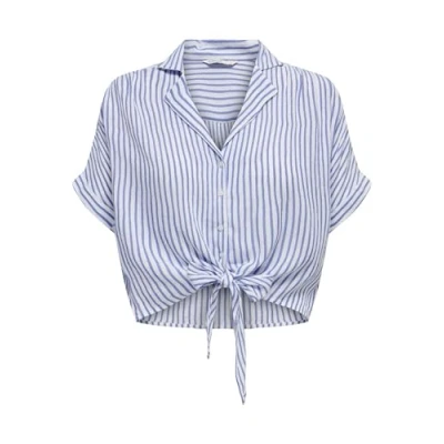 Imagen de ONLY Onlpaula LIFE TIE Blusa, Mujer, Talla: XS, Cloud dancer