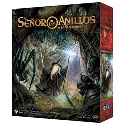 Imagen de Fantasy Flight Games El Señor De los Anillos Caja Básica Ed. Revisada Juego Cartas Cooperativo Aventuras a Partir 14 Años 1 4 Jugadores 30 Minutos por Partida Español