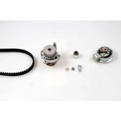 Imagen de HEPU PK05475 Bomba de Agua + Kit Distribucion sin amortiguador tensado, rodillo tensor 150 AUDI: A4 B6 Berlina, Avant, B7 Berlina