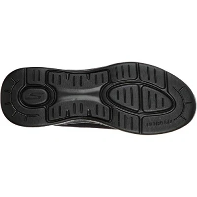 Imagen de Skechers Go Walk Arch Fit Idyllic, Zapatillas Hombre, Ribete Sintético Textil Negro, 45.5 EU