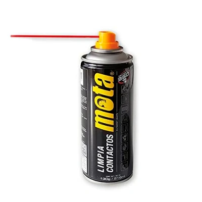 Imagen de Mota Herramientas 39925 Spray Limpiador Contactos Electrico, Multicolor, 216 ml