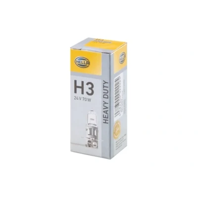 Imagen de HELLA 8GH 002 090 253 Lámpara, faro de carretera H3 24V 70W Halógena DAF: LF 45, SCANIA: P,G,R,T series