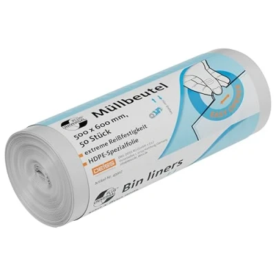 Imagen de DEISS Universal Plus Bolsas de basura (30 L, para residuos oficina)