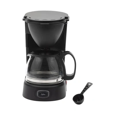 Imagen de JATA JECA1750 Cafetera de goteo 2 a 8 tazas 650 W. Jarra cristal 750 ml con tapa. Sistema antigoteo. Filtro permanente. Desconexión automática. Ahorro energético