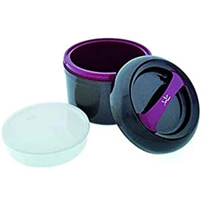 Imagen de Jata Hogar 943.0 Fiambrera Termo Solido, Negro Granate, 0 cm